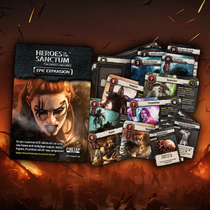 Heroes of the Sanctum - Epic Expansion Thumbnail Banner