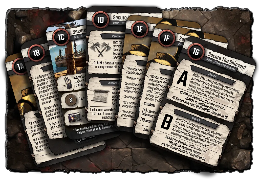 Echoes of the Firstborne Expansion - Quest Deck